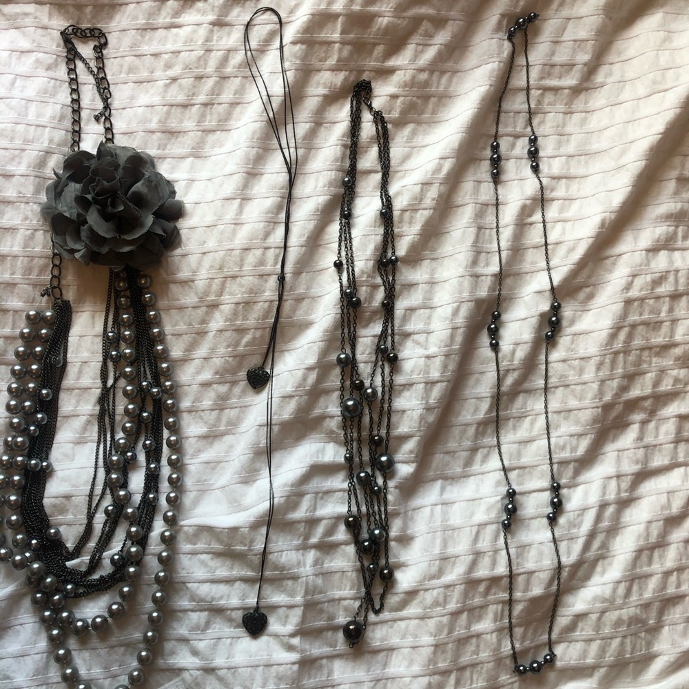 Faux Pearl Necklaces